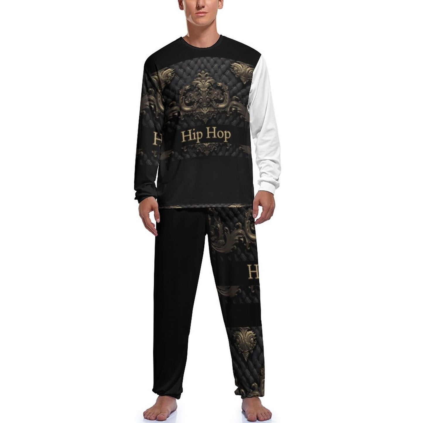 180gsm Men's Loungewear Set JJ1201 (All-Over Printing)