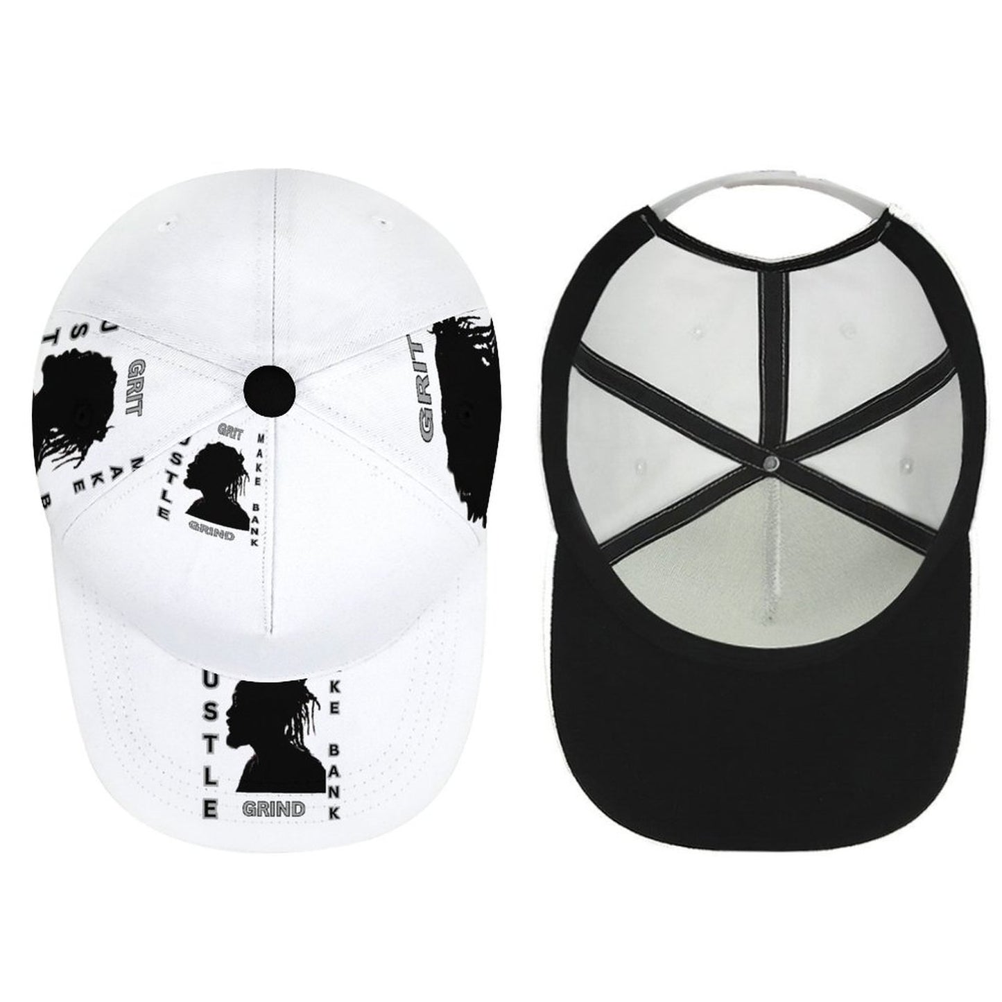 Bent Fitted Cap (All-Over Printing)