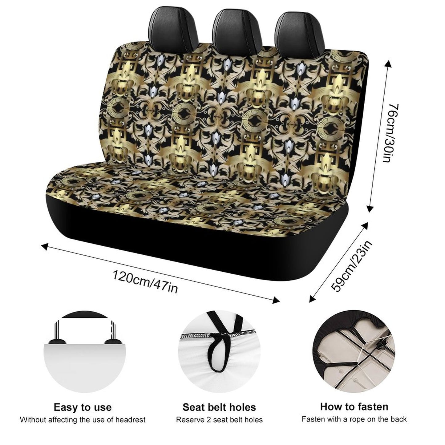 Back Seat Cover for Cars