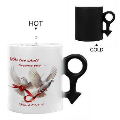 Couple Symbol Color-Changing Mug(One-sided Printing)