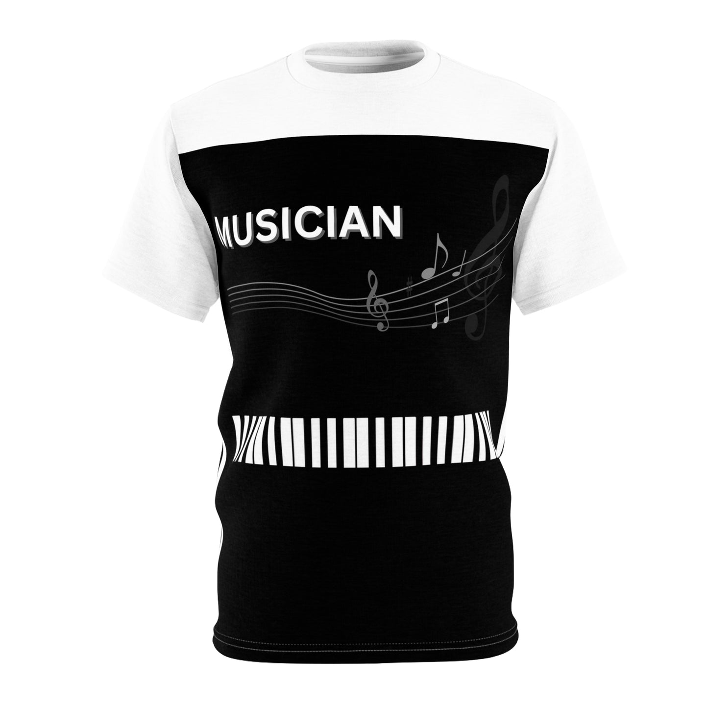 MUSICIAN'S PIANO Unisex 2-Tone Tee