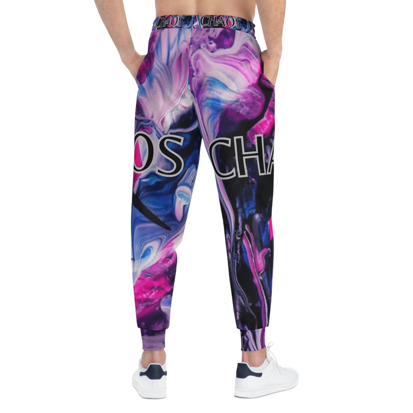 CHAOS Unisex Athletic Joggers-SMALL-3XL