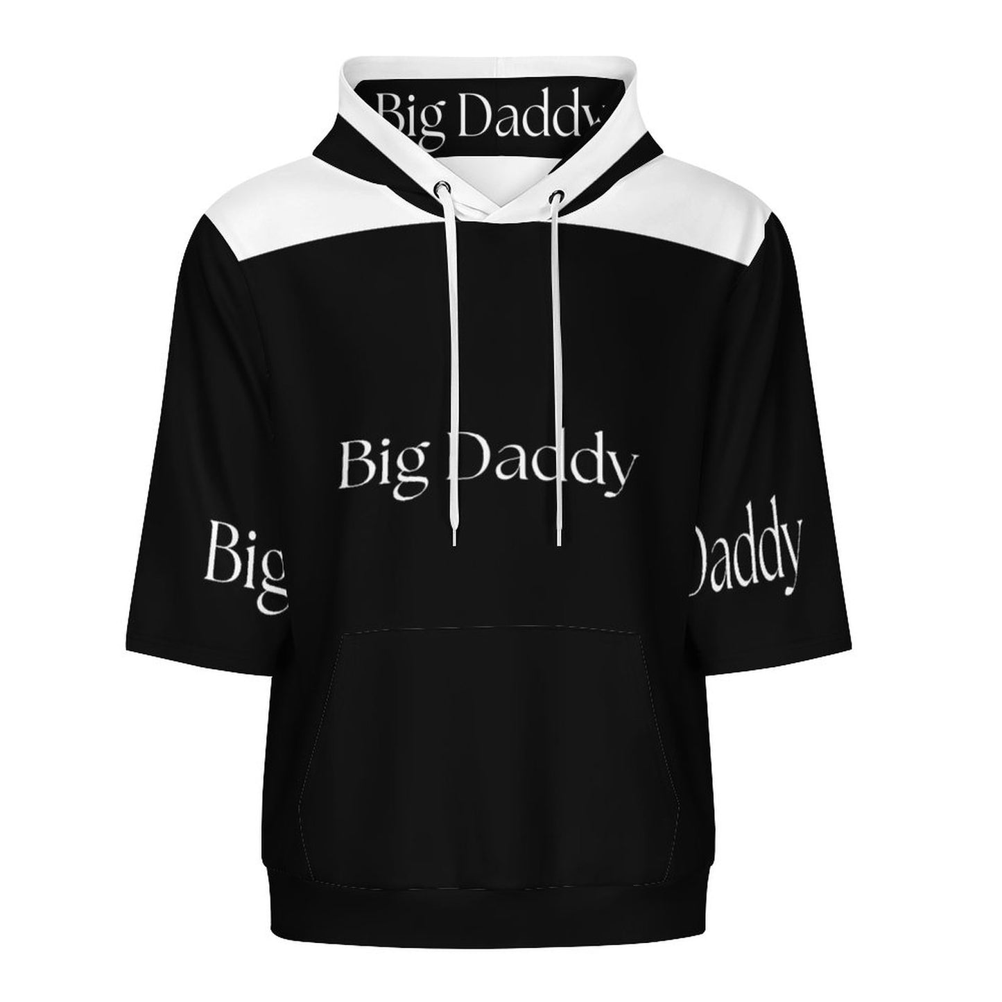 Half Sleeve Hoodie***S-XL-BIG DADDY