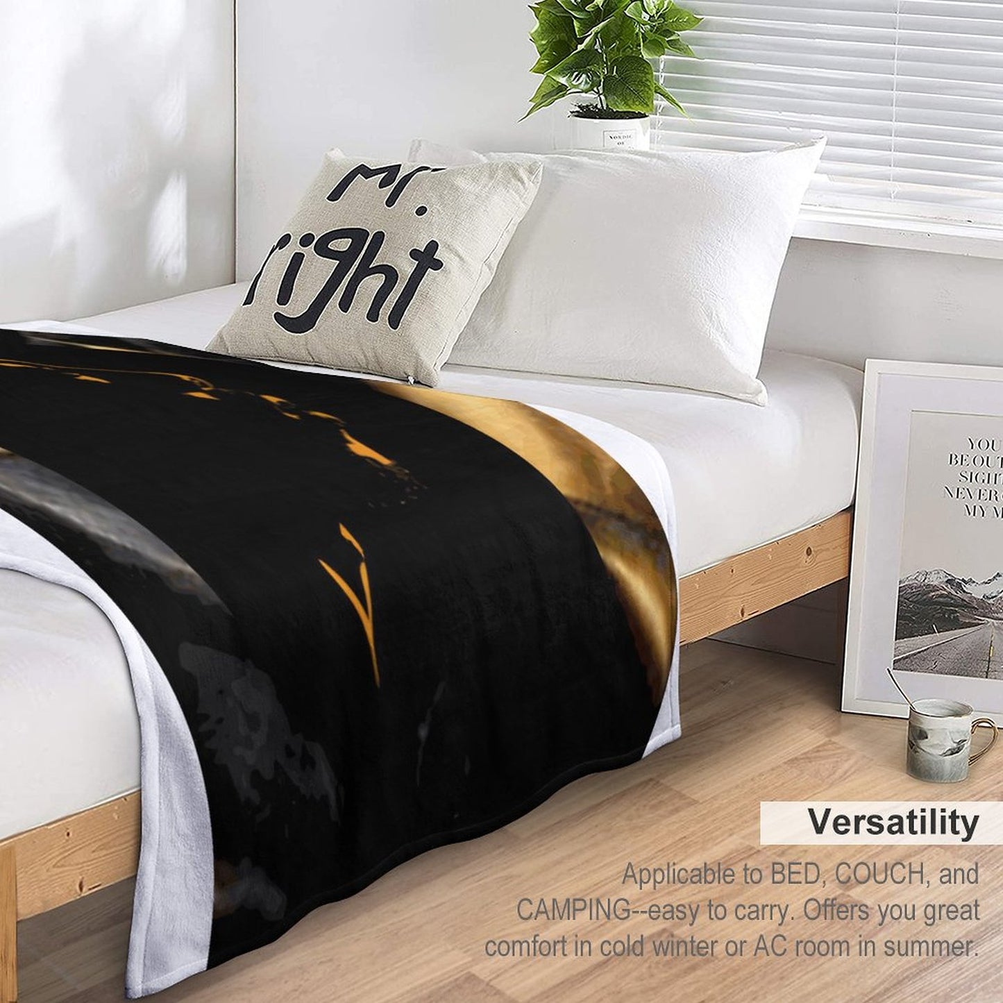 280gsm Flannel Blanket-70"x80" (Dual-sided Printing)
