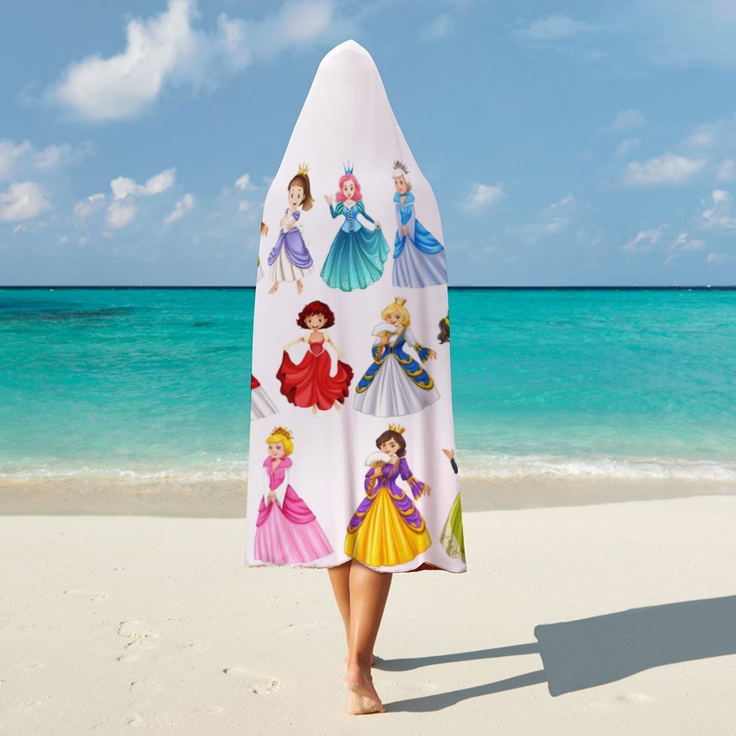 Wrap Hooded Blanket-40"x50"/ 100x130cm