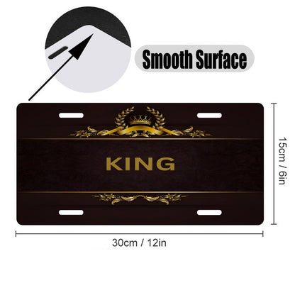 Car License Plate-11.8”x5.9”