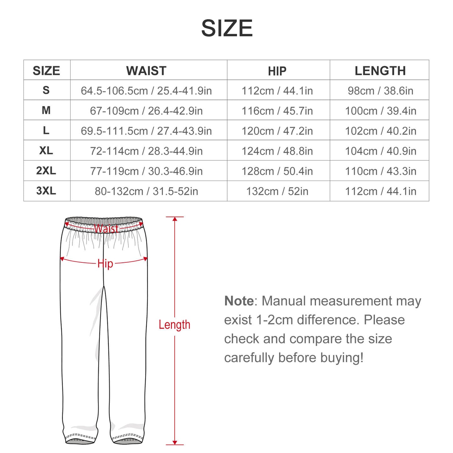 180gsm Men's Long-Sleeve Pajama Set(All-Over Printing)
