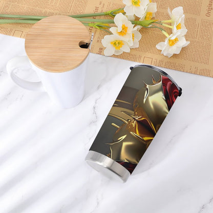 Car Travel Coffee Mug with Lid (All-Over Printing)