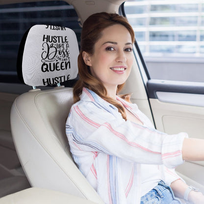 Custom Car Headrest Covers