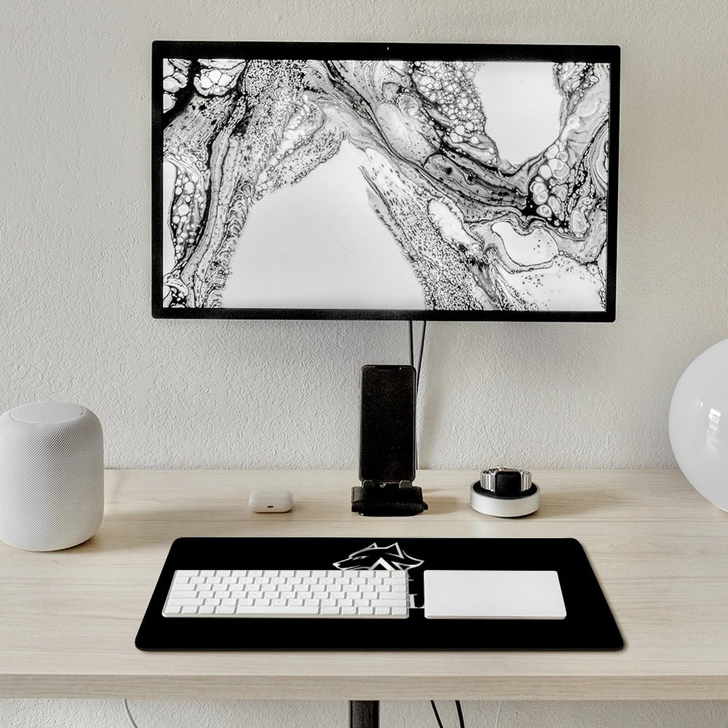 Large Desk Pad Protector without Stitched Edges-12''×24''/ 30x60cm