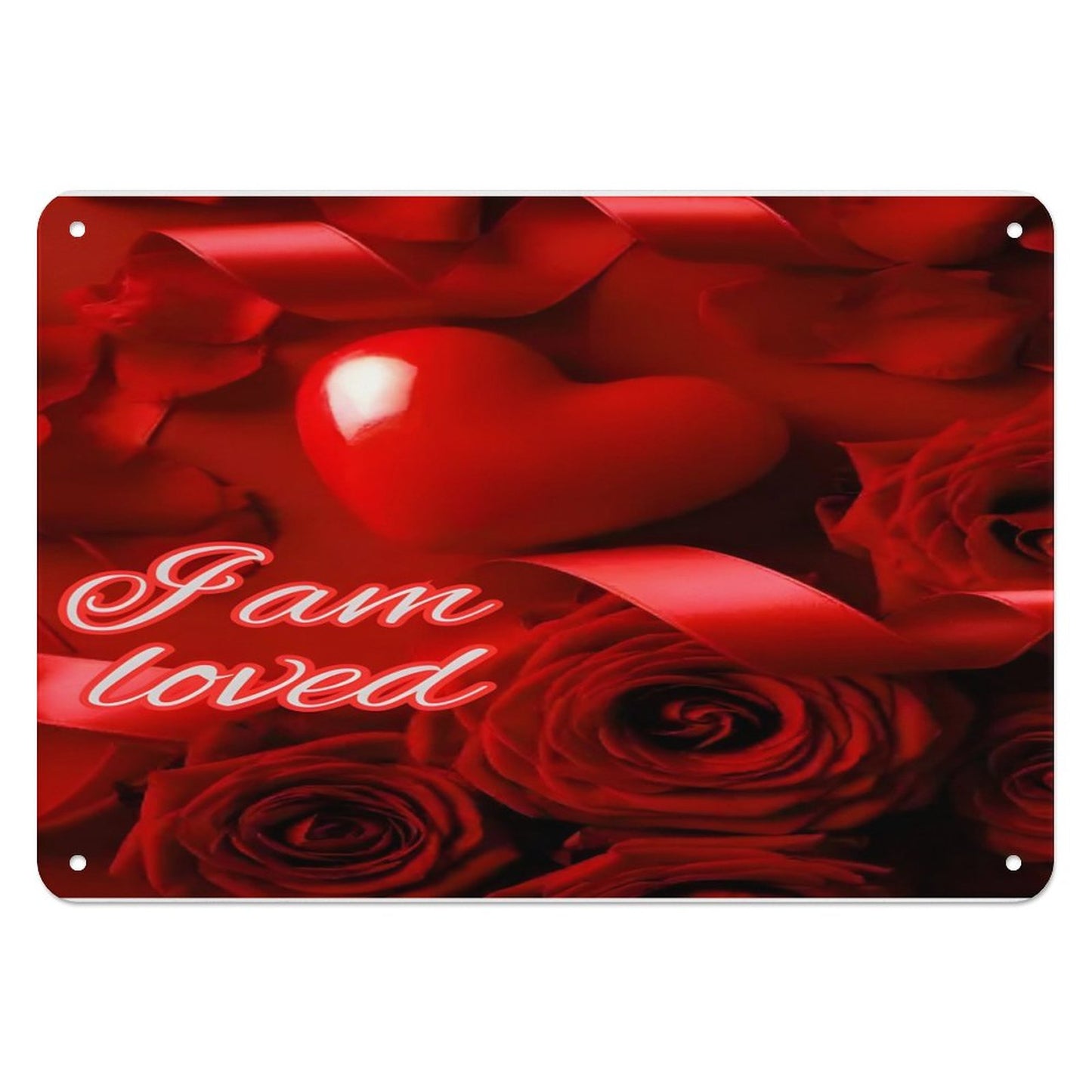 Horizontal Personalized Metal Wall Art Tin Sign-5.5"x7.9"/14x20cm