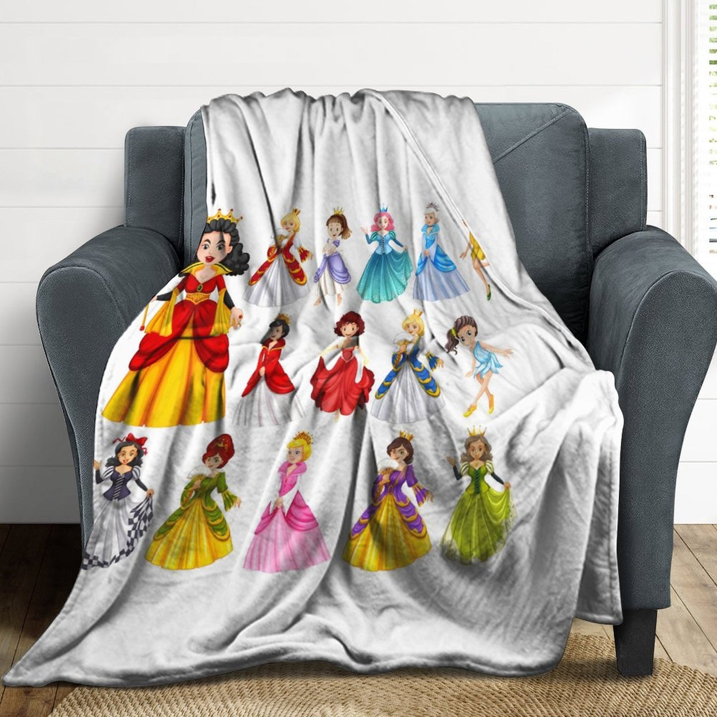 250gsm Flannel Throw Blanket-60"x80"
