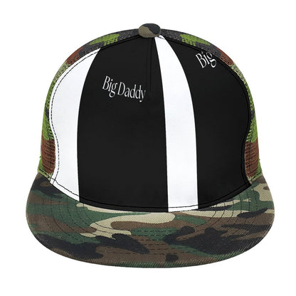 Flat Brim Trucker Hat with Fashion Frontier