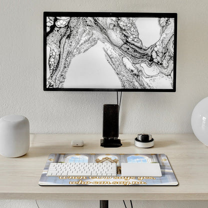 Large Desk Pad Protector with Stitched Edges-12x24 in/ 30x60cm