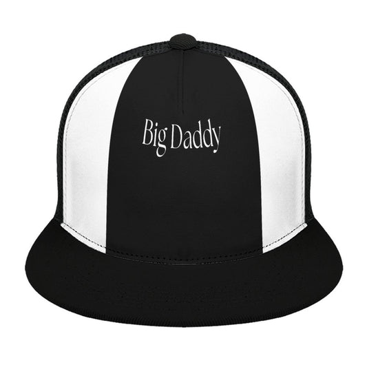 Flat Brim Trucker Hat with Fashion Frontier-BIG DADDY