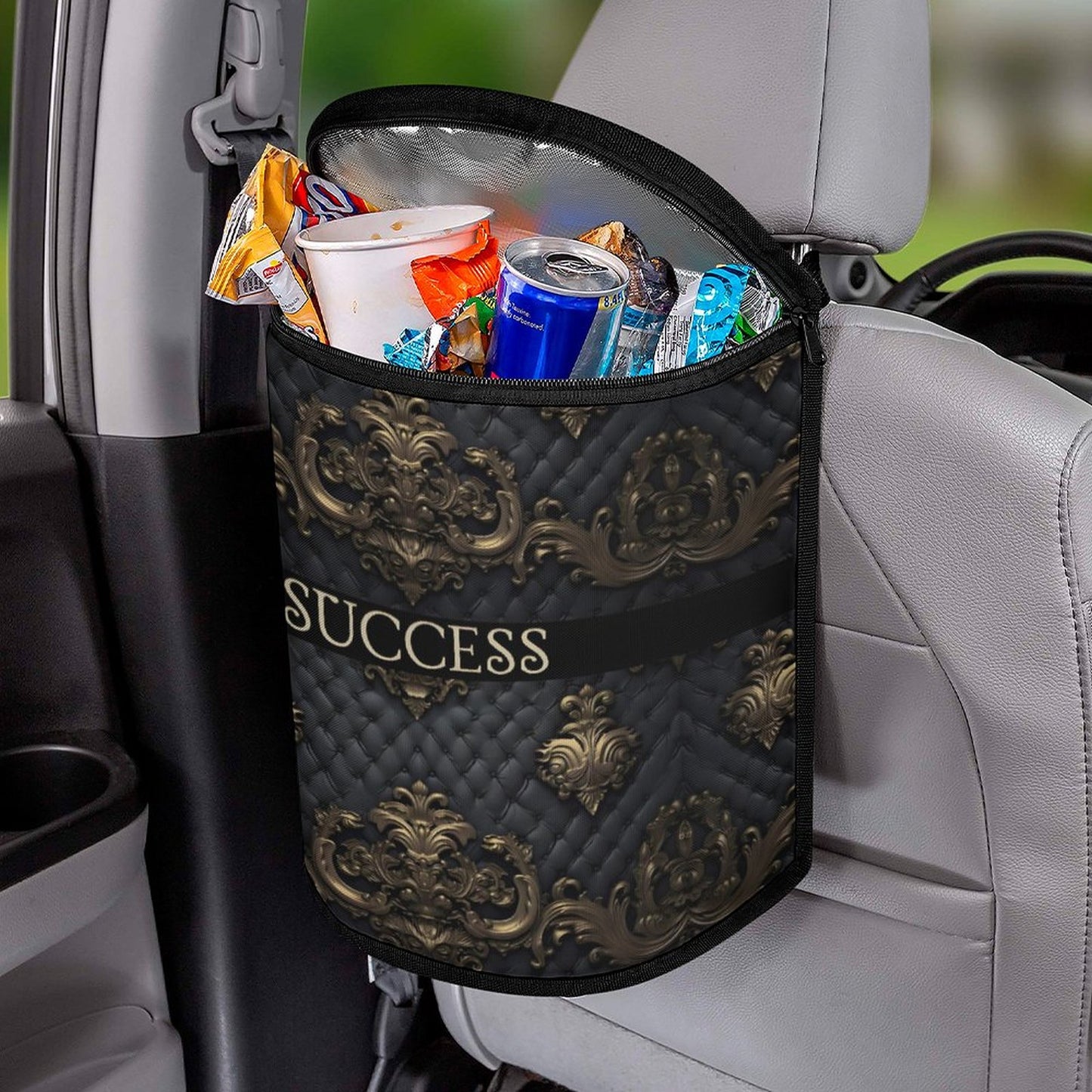 Collapsible Car Trash Bin