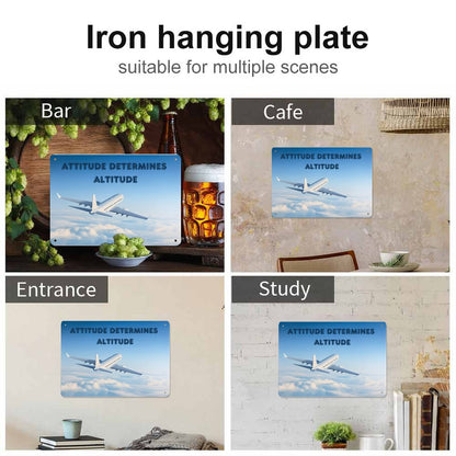 Horizontal Personalized Metal Wall Art Tin Sign-5.5"x7.9"/14x20cm