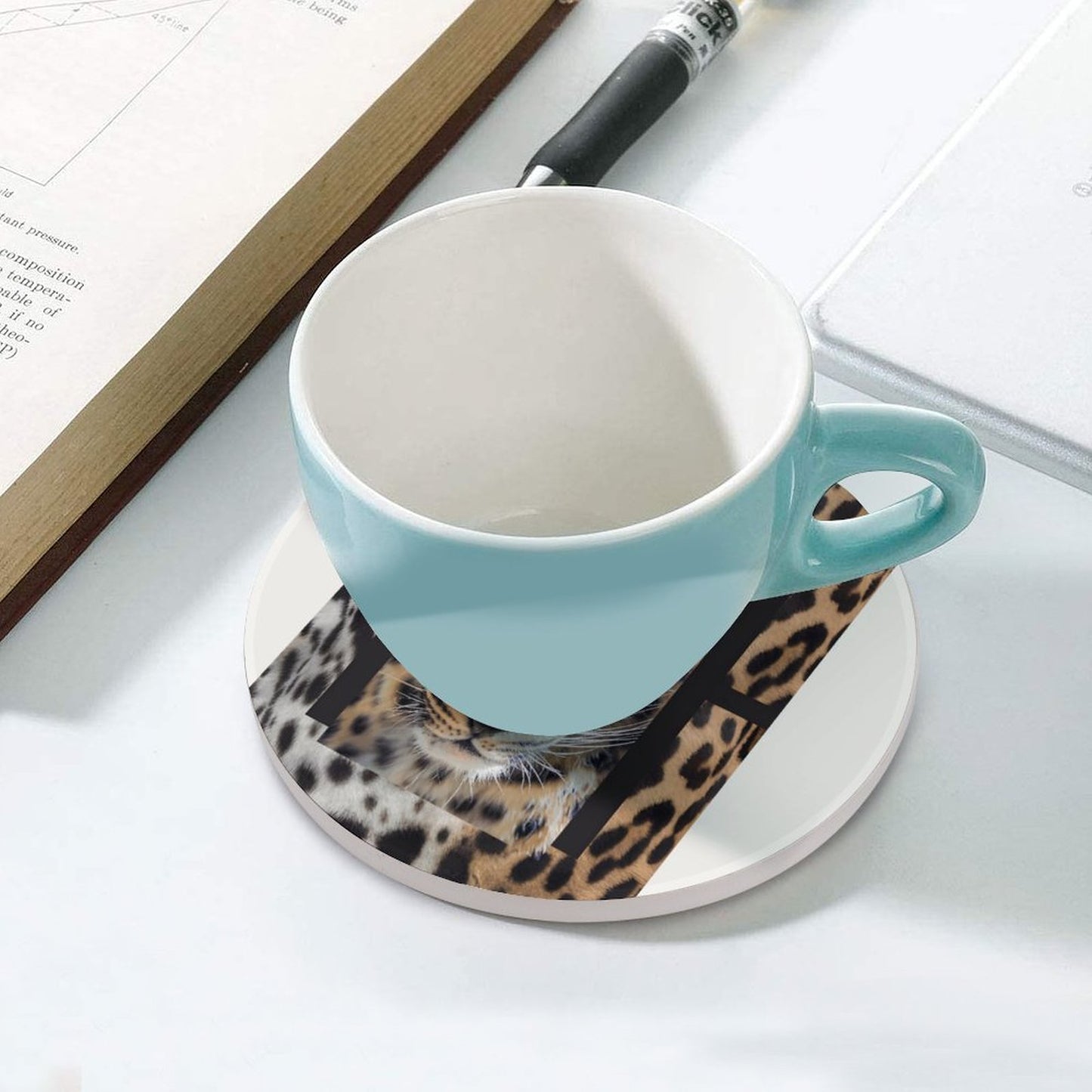 Round Ceramic Coaster
