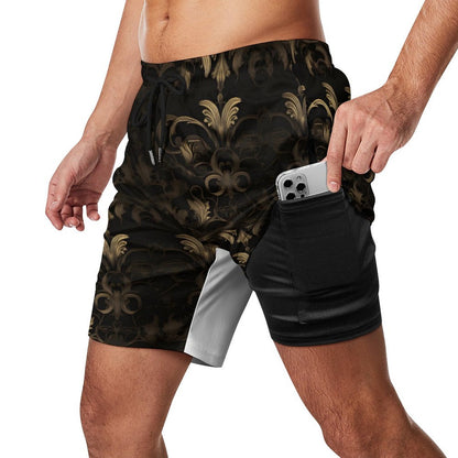 Men's Hawaiian shorts with 4 Pockets