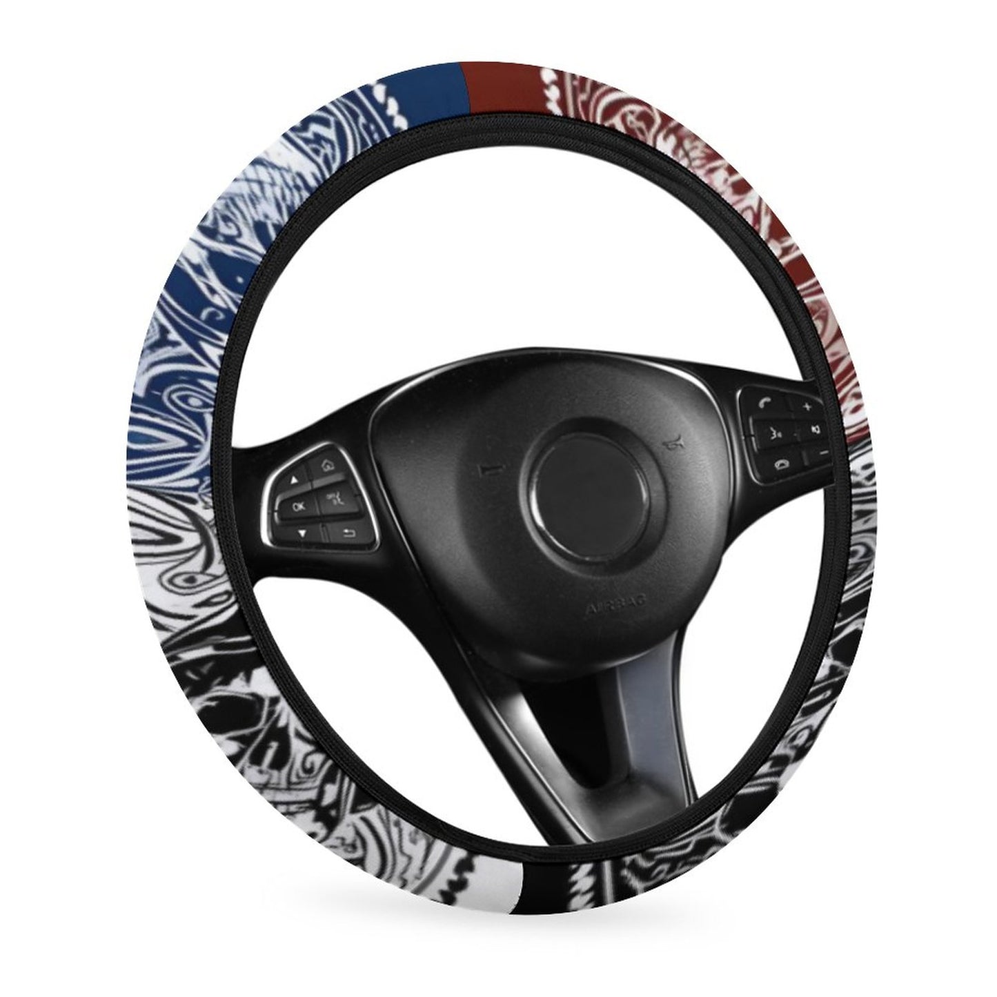 Car Steering Wheel Cover