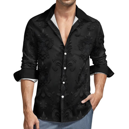 Men's Long Sleeve Shirt with Pocket LS (All-Over Printing)