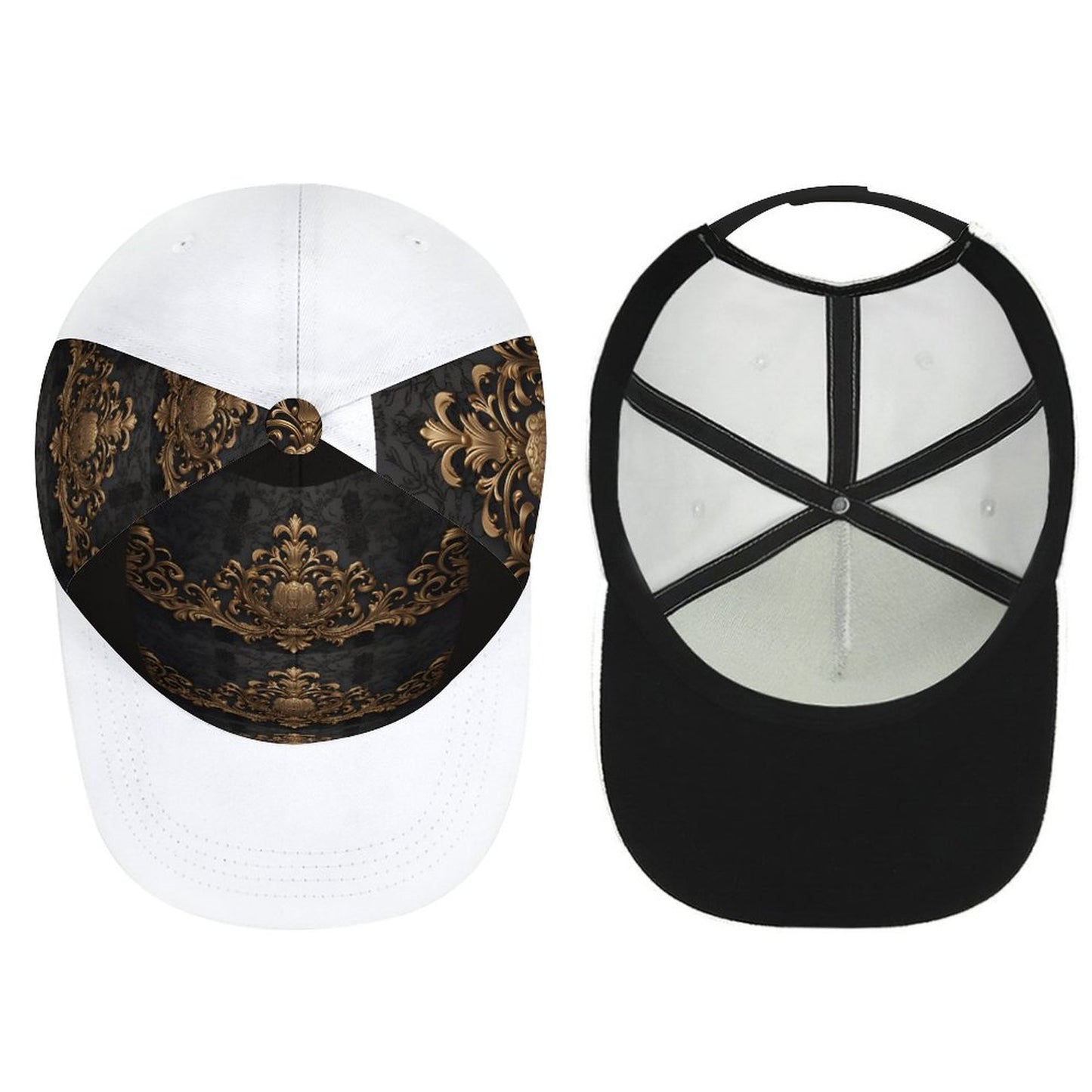 Bent Fitted Cap (All-Over Printing)
