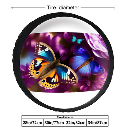 Leather Tire Cover(One-sided Printing)