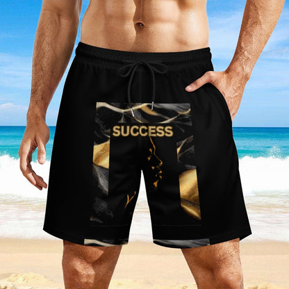 Men's Beach Shorts with 4 Pockets