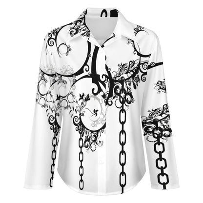 Women's Irregular Shirt B648 (All-Over Printing)