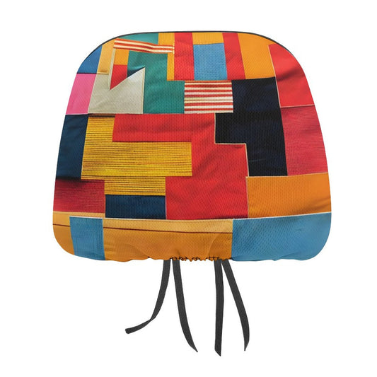 Custom Car Headrest Covers