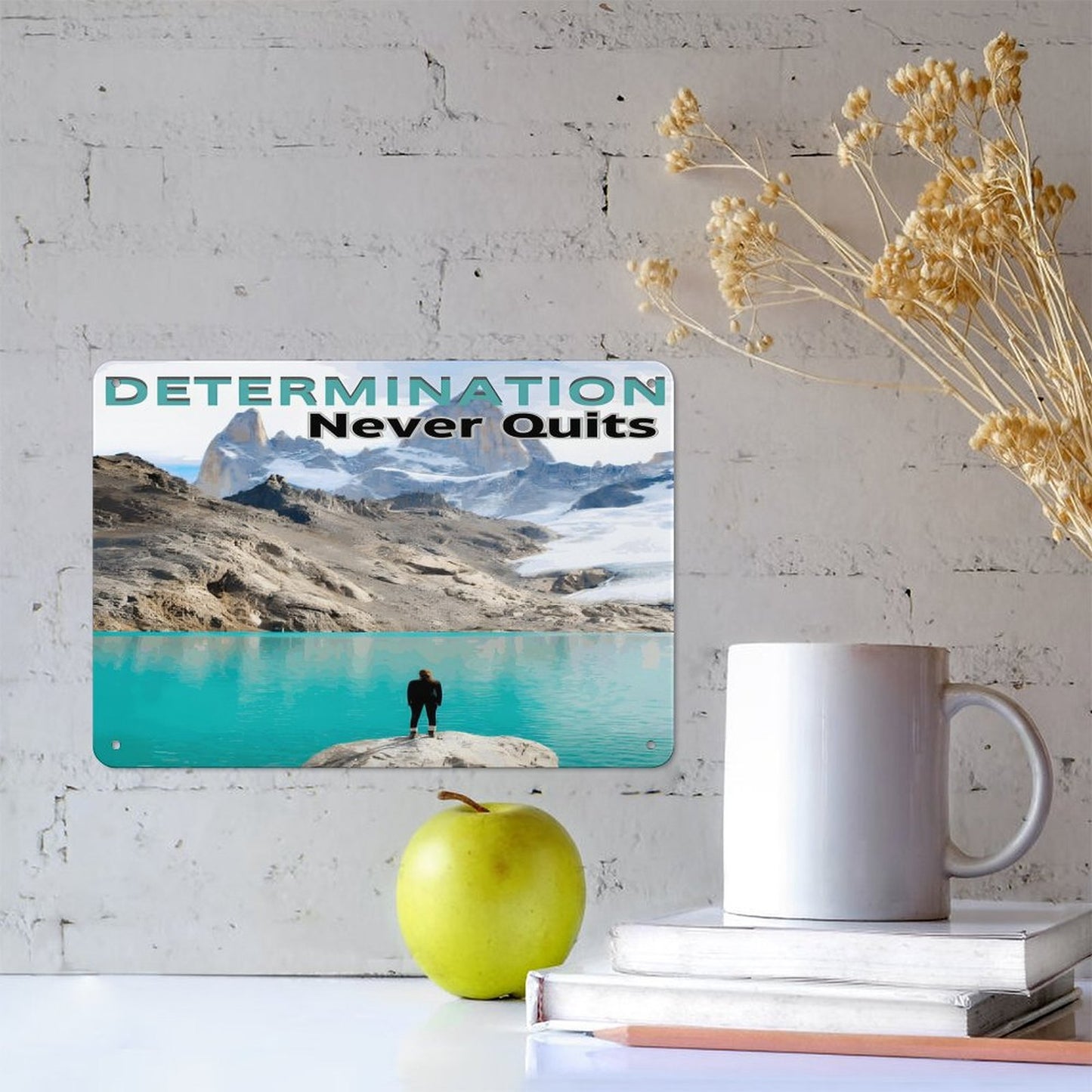 Horizontal Personalized Metal Wall Art Tin Sign-5.5"x7.9"/14x20cm
