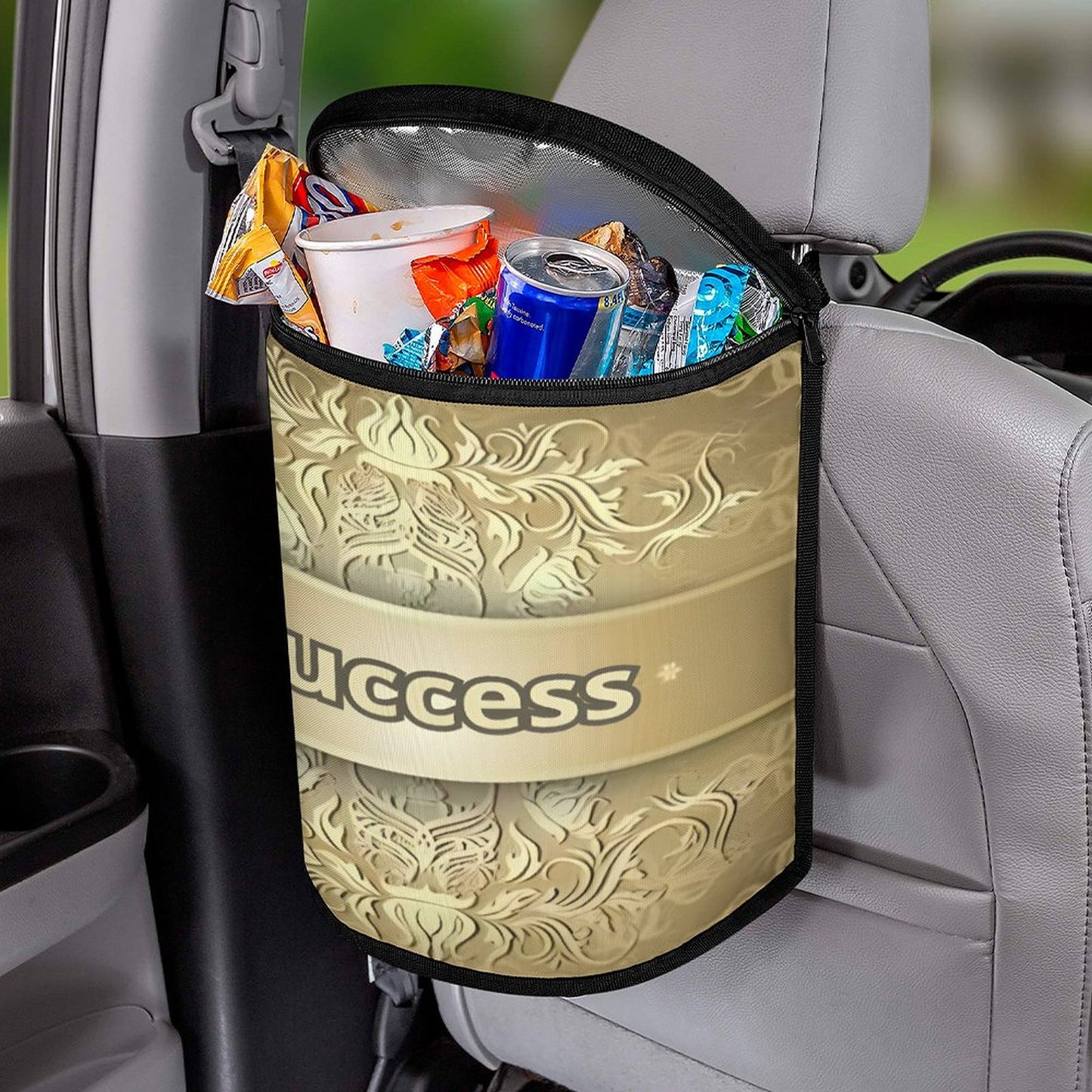 Collapsible Car Trash Bin