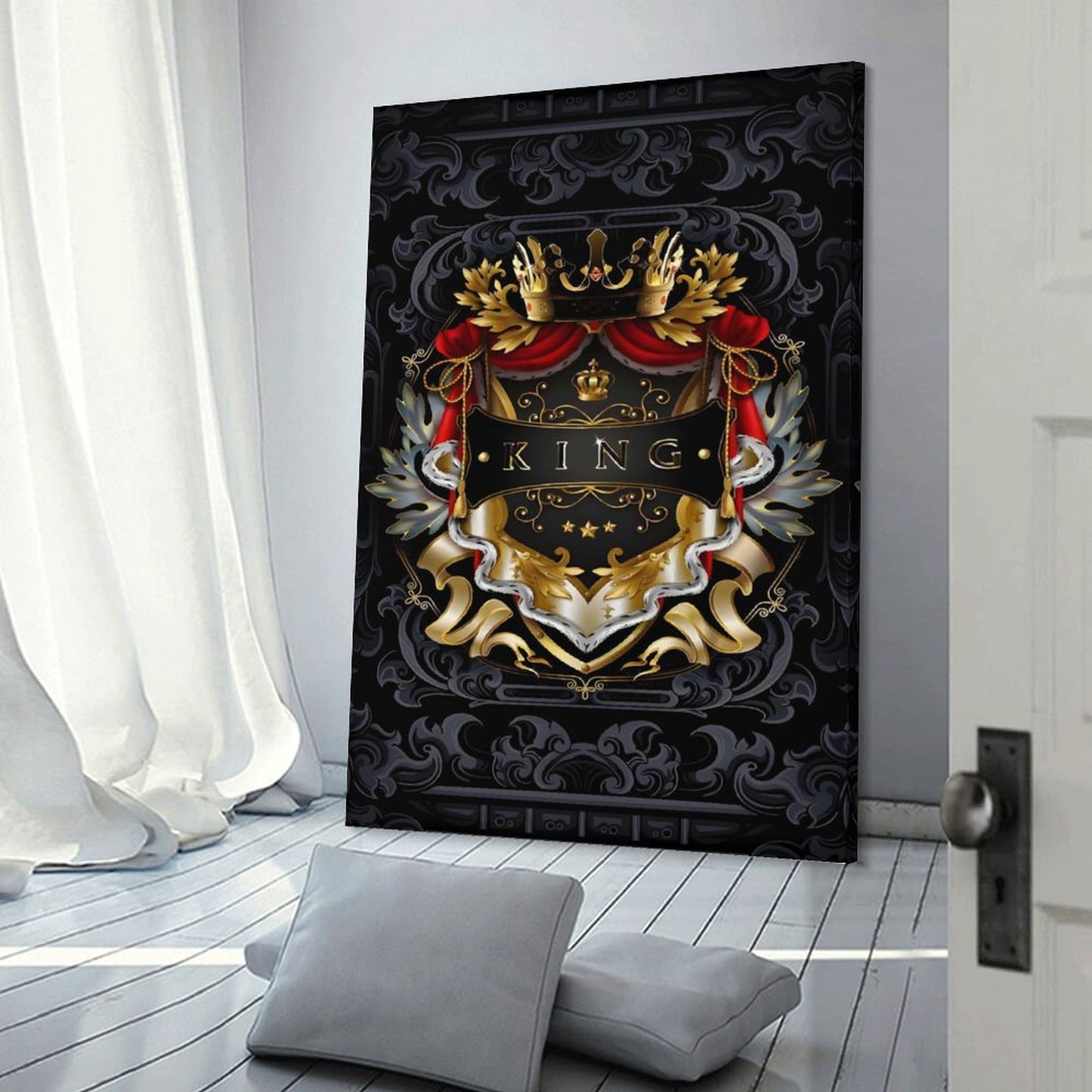 Framed Wooden Poster Hanging (Vertical 2:3)-8x12 inch