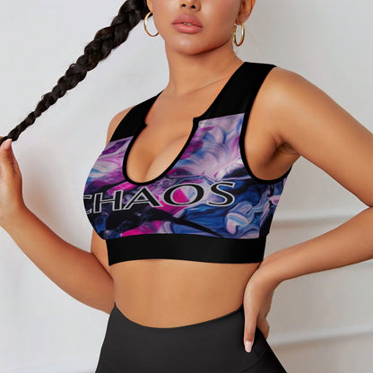 CHAOS Yoga Tank Top (black)-SMALL-2XL