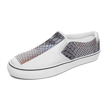 Printed Slip-on Canvas Shoes  for Teenagers and Adults