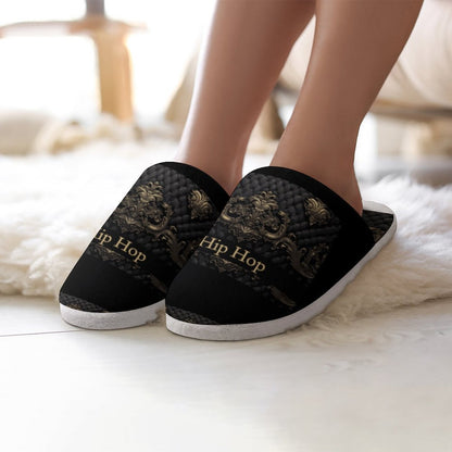 Flannel Ladies Cotton Slippers