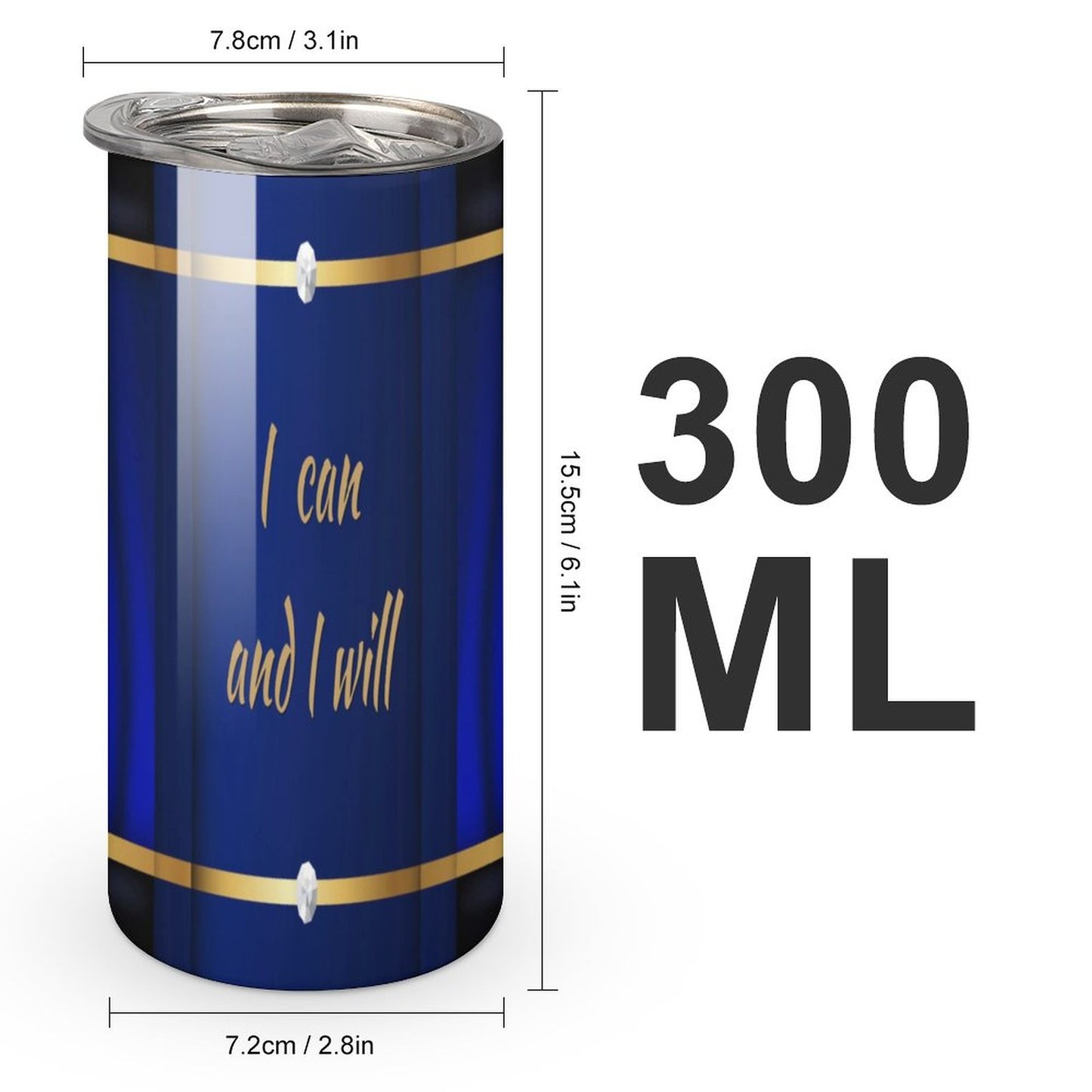 Insulated Drinking Cups with Lids
