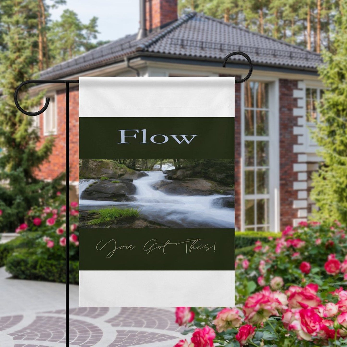 Garden Flag (2 Pics on 2 Sides)-12"x18"