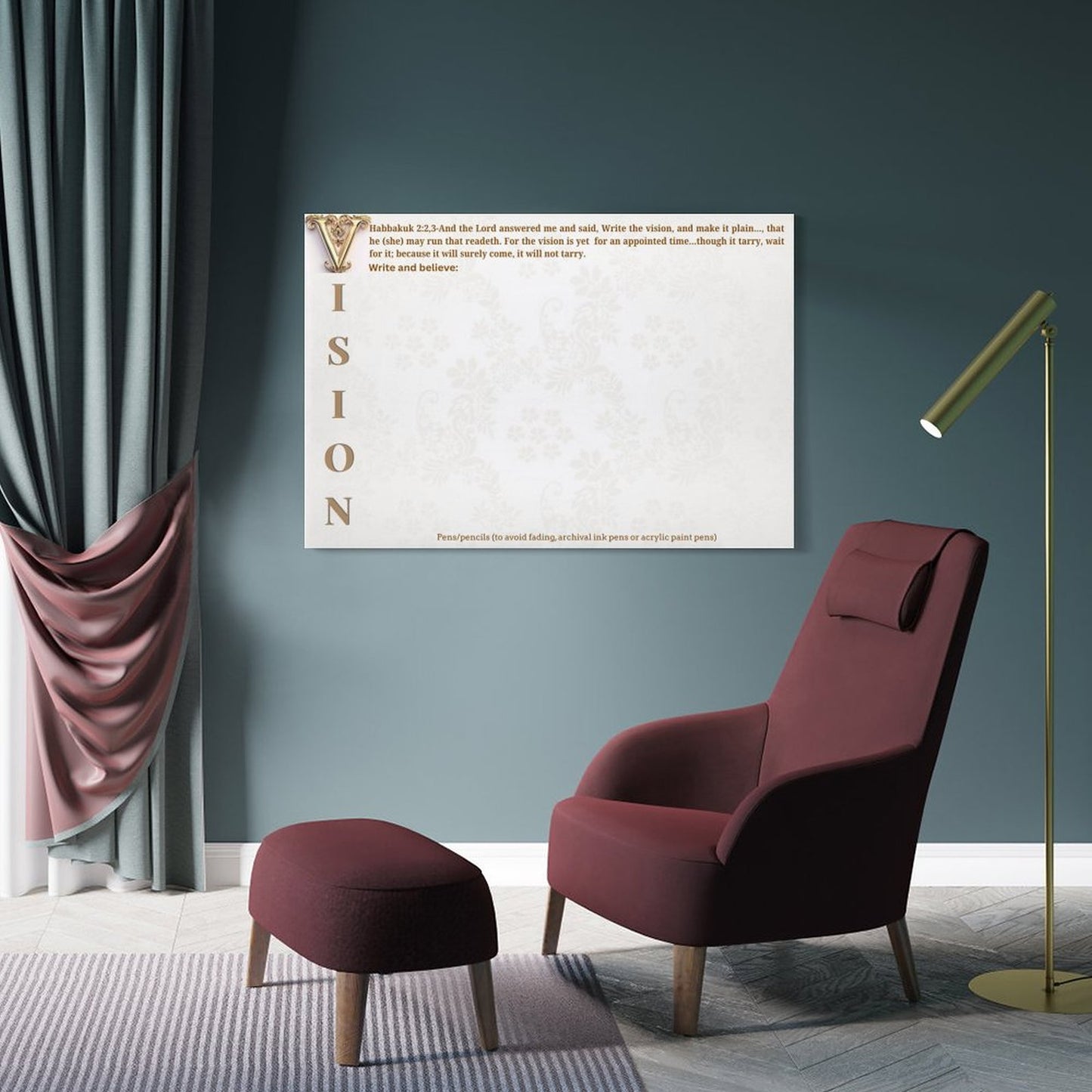 Hanging Poster (Horizontal 3:2)-12x18 inch/ 8x12 inch