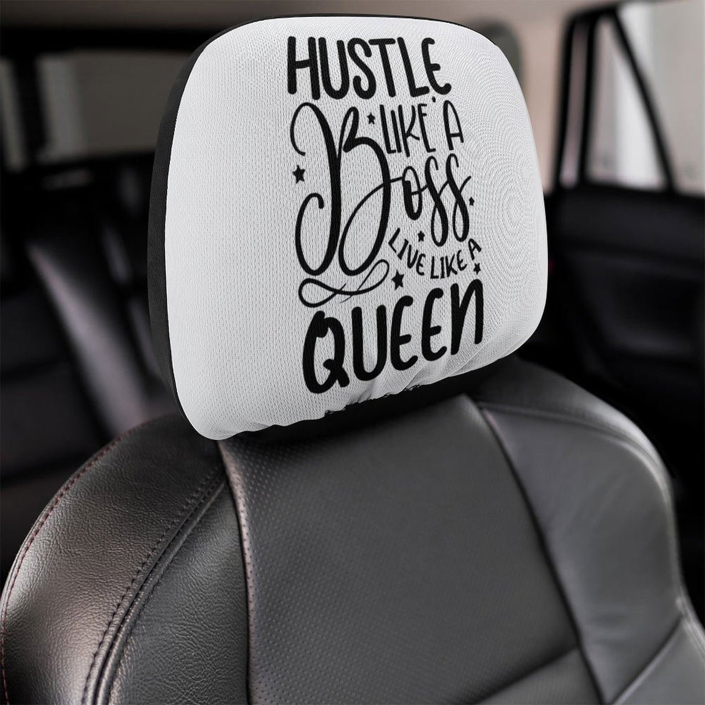 Custom Car Headrest Covers