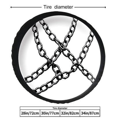 Leather Tire Cover(One-sided Printing)