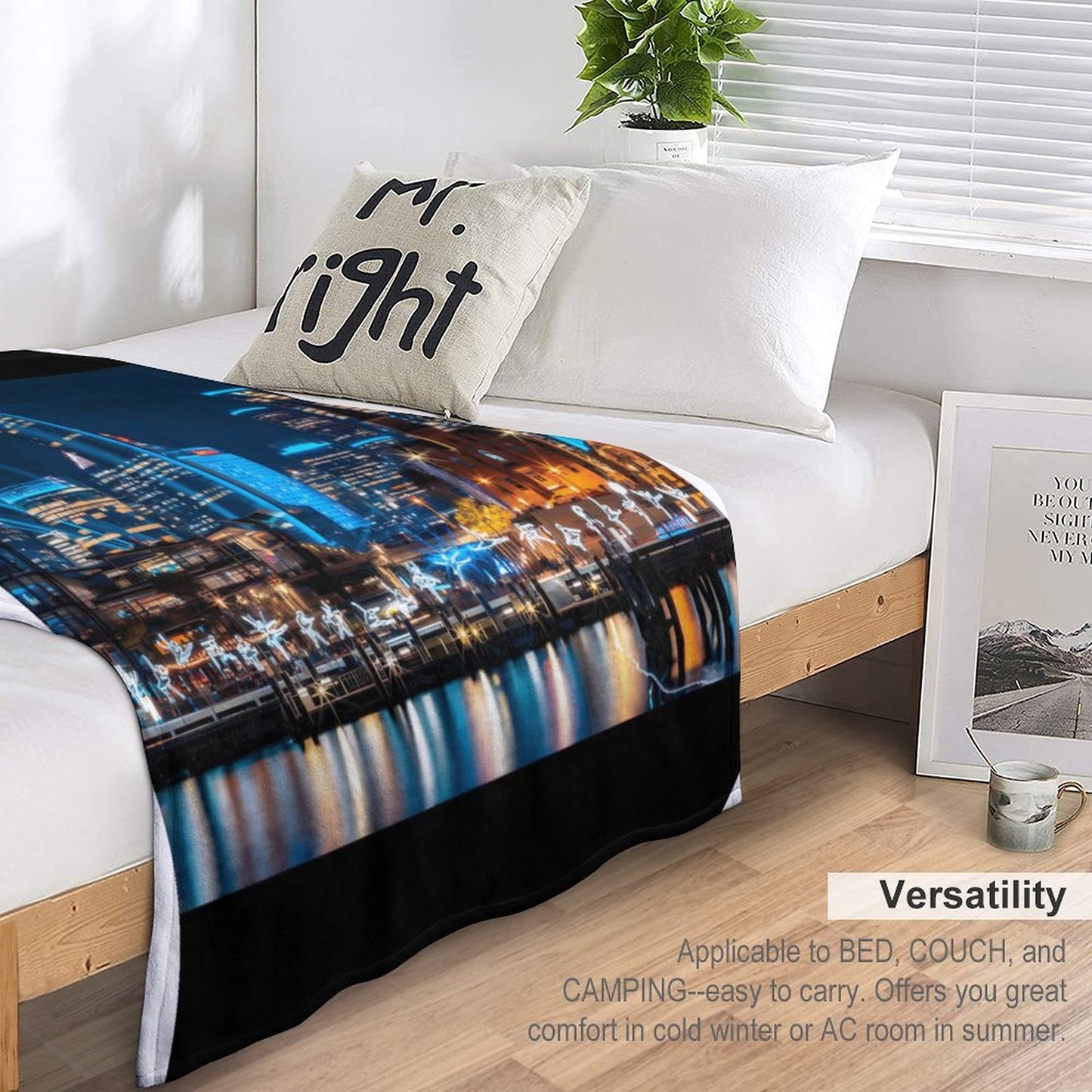280gsm Flannel Blanket-60"x80" (Dual-sided Printing)