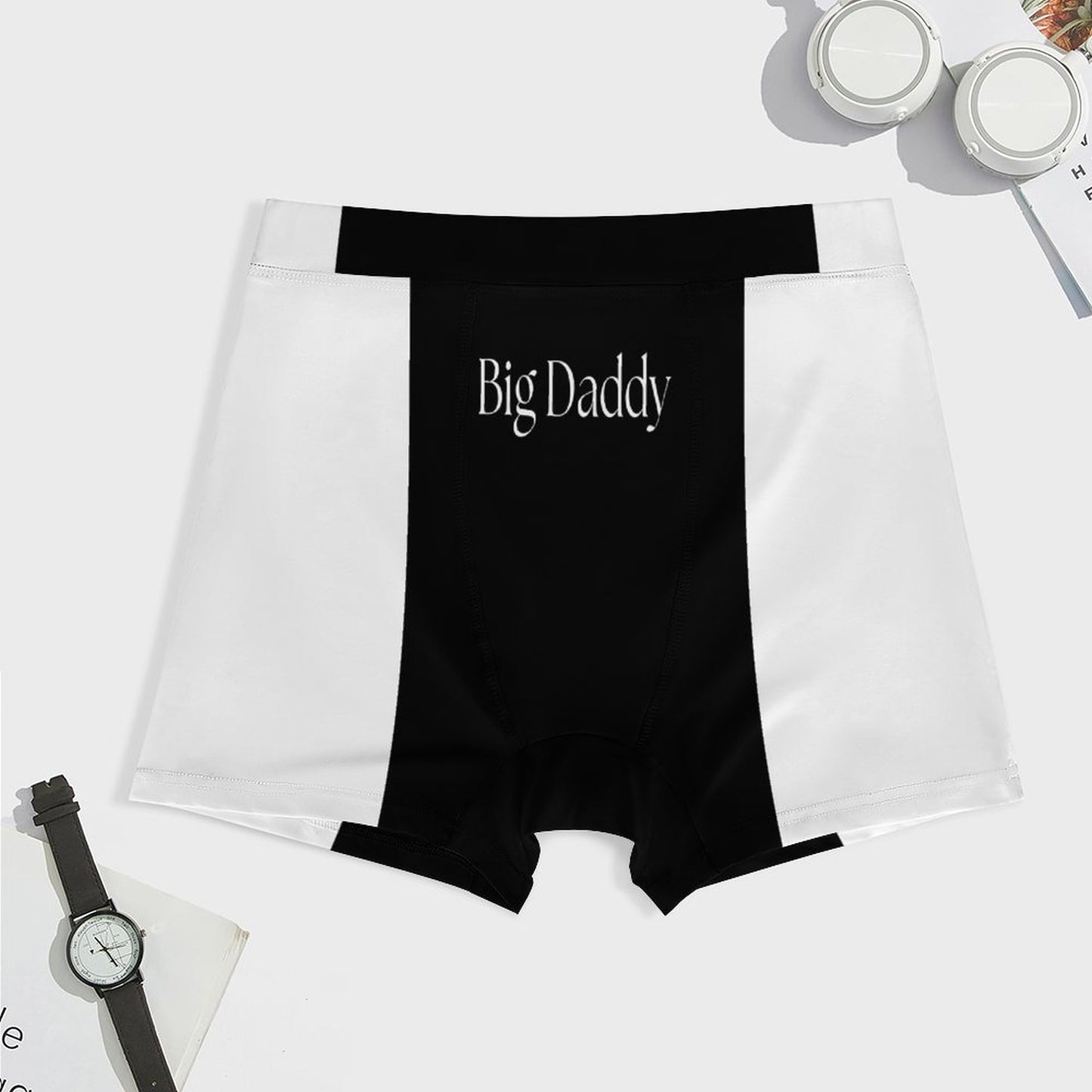 Milk Fiber Customized Boxer Shorts for Men-BIG DADDY