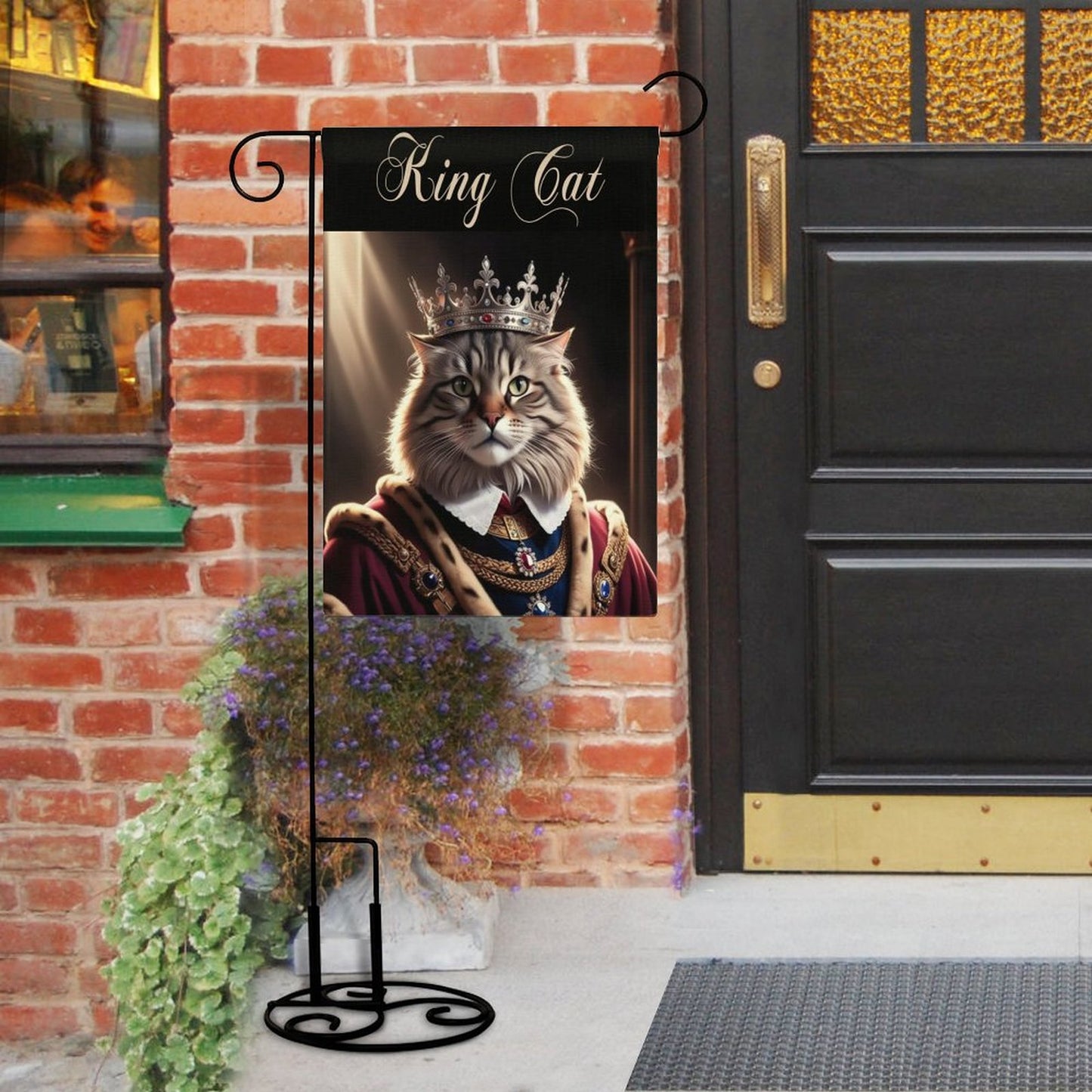 Personalized Flax Garden Flag (Identical Dual-sided Printing)