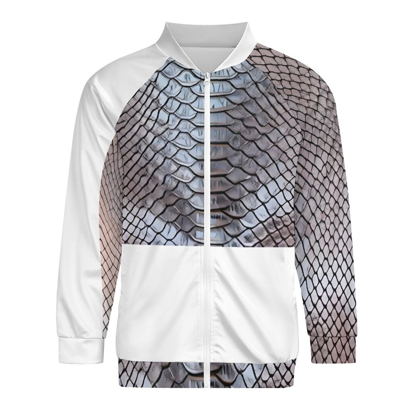 Raglan Zip-up Shirt WY10 (All-Over Printing)