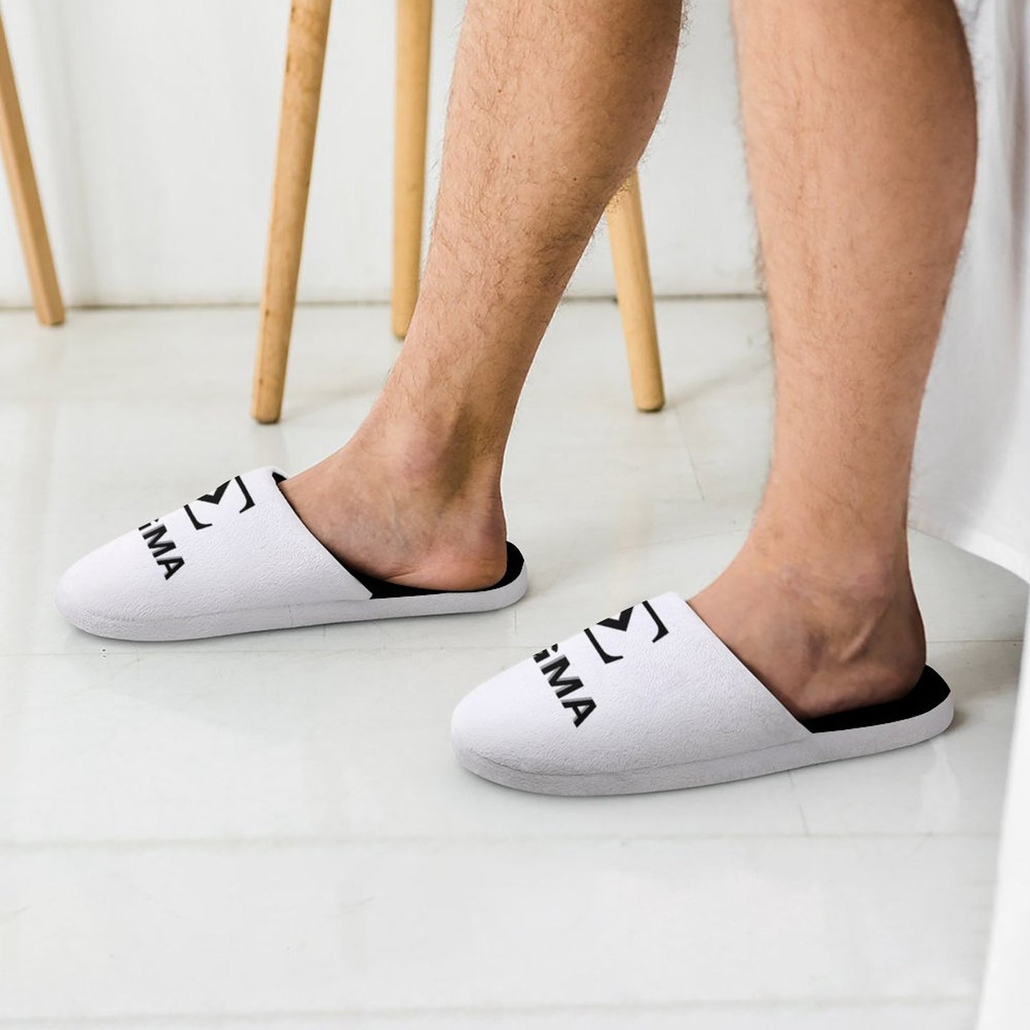 Flannel Men's Cotton Slippers