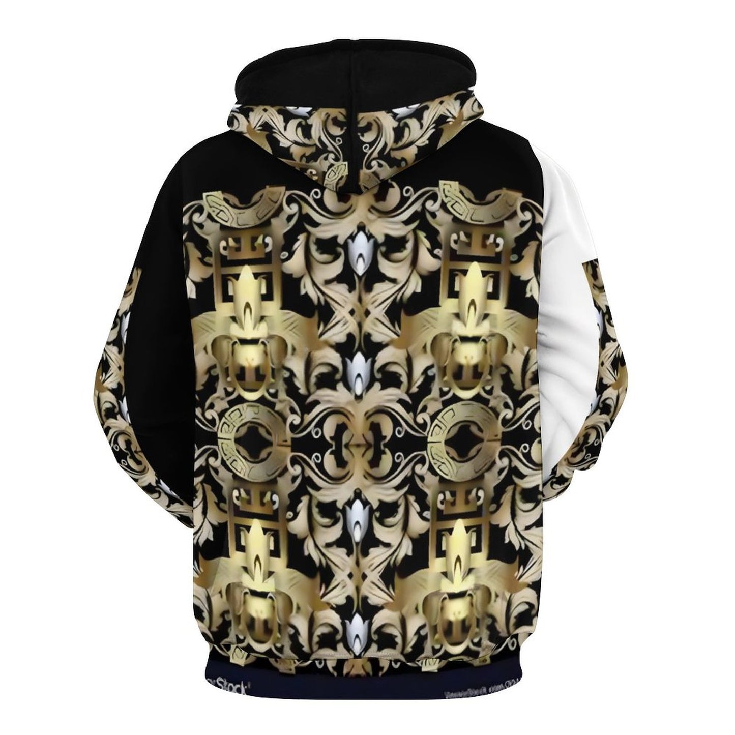 230gsm Men's Personalized Hoodie with Double-layer Cap (All-Over Printing)