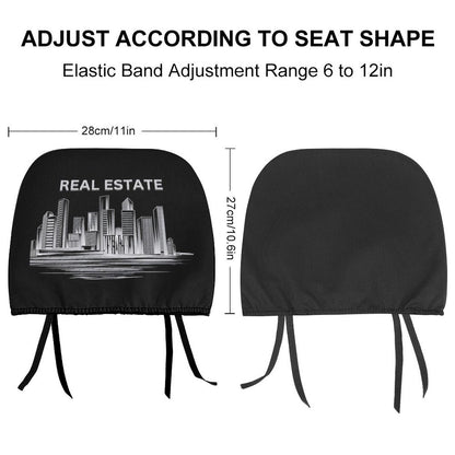 Custom Car Headrest Covers