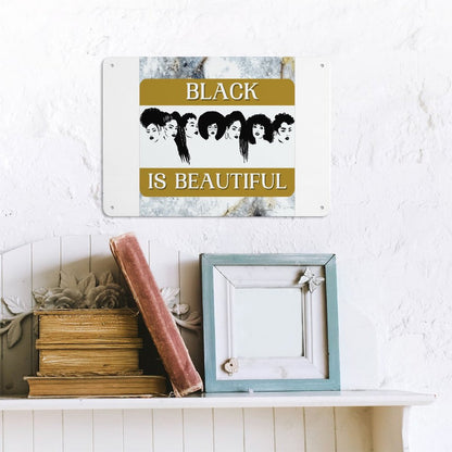 Horizontal Personalized Metal Wall Art Tin Sign-5.5"x7.9"/14x20cm