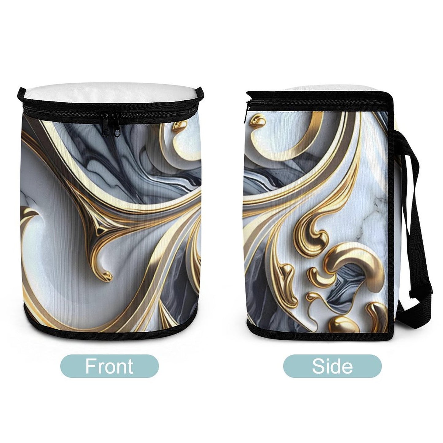 Collapsible Car Trash Bin